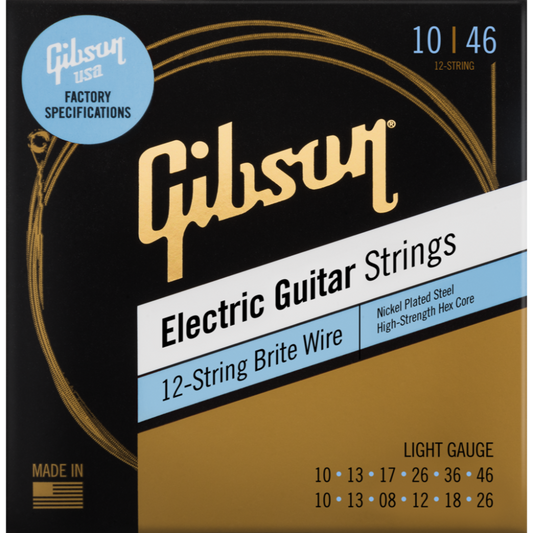 Gibson SEG-BW12L Brite Wire 12-string Electric Guitar Strings
