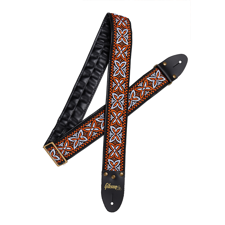 Gibson ASVS-ORL The Orange Lily Guitar Strap