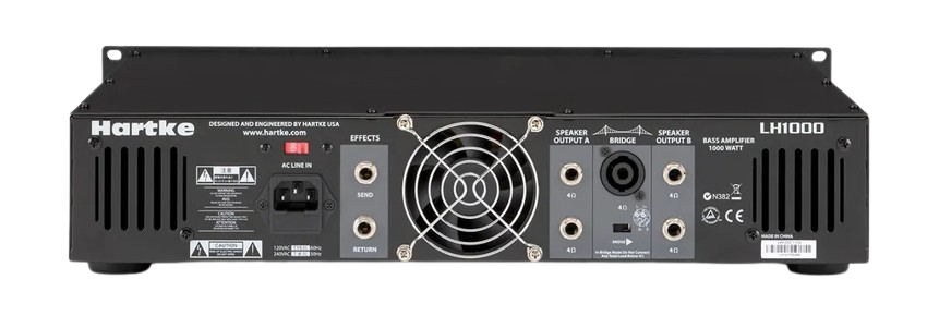 Hartke LH1000 Bass Amplifier 1000 watts