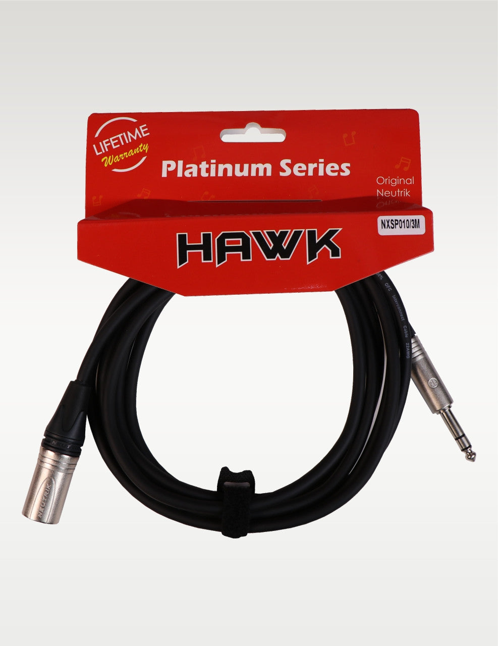 Hawk NXSP010 – TRS TO XLR MALE