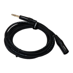 Hawk SXSG-010 XLR Male to 1-4 TRS Balanced Interconnect Cable - 3 Meters