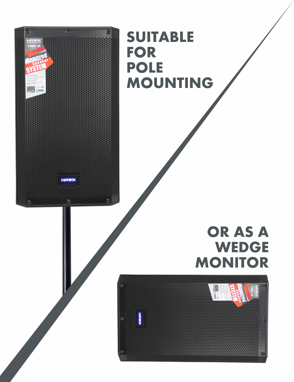 Hawk VIBE 12 Active Speaker 12 inches