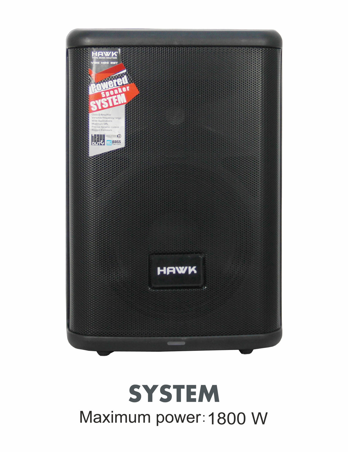 Hawk VIBE MINI 8BT - 1800 Watts