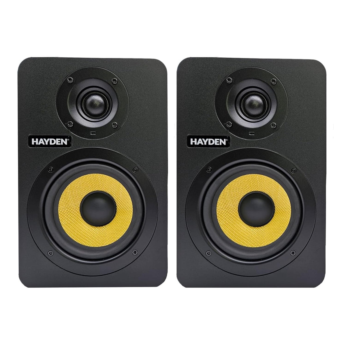HAYDEN HY-X5 5inch Studio Monitors Single with Isolation Pad - Pair