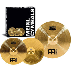 Meinl Cymbals HCS Pack of 3 14" Hi-Hat & 18" Crash-Ride HCS1418