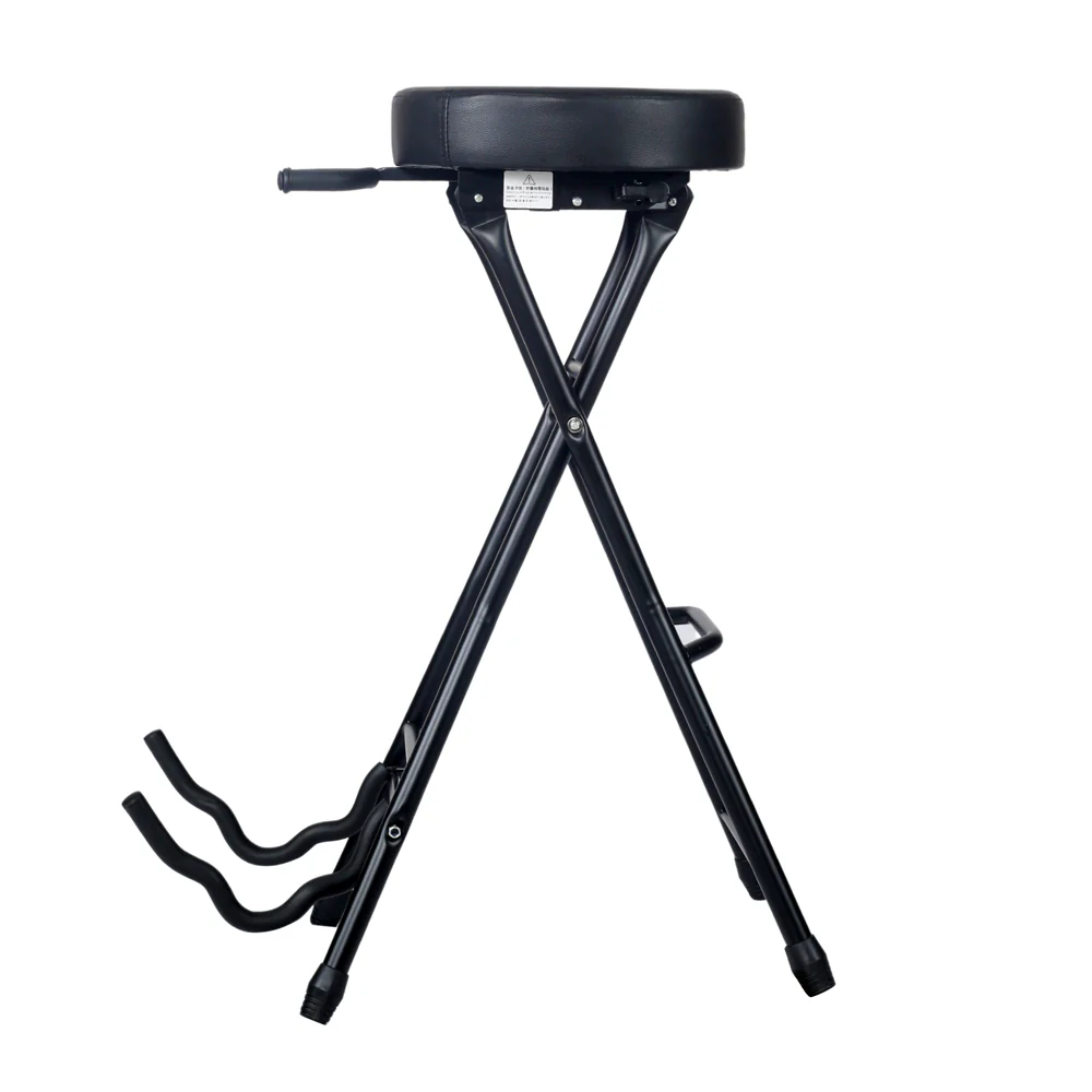 Hebikuo MA-81 Guitarist Stool with Guitar Stand