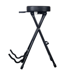 Hebikuo MA-81 Guitarist Stool with Guitar Stand