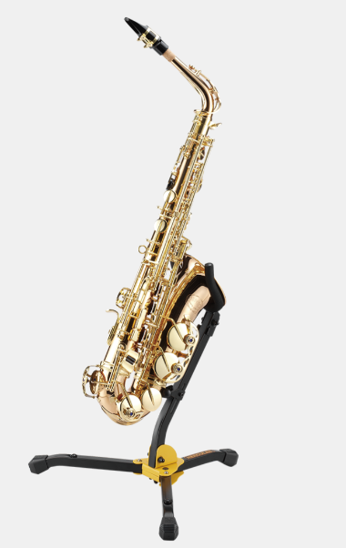 HERCULES DS530BB ALTO/TENOR SAXOPHONE STAND WITH BAG