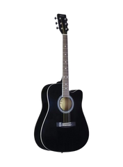 Hertz HZA 3900 EQ Acoustic Guitar BK