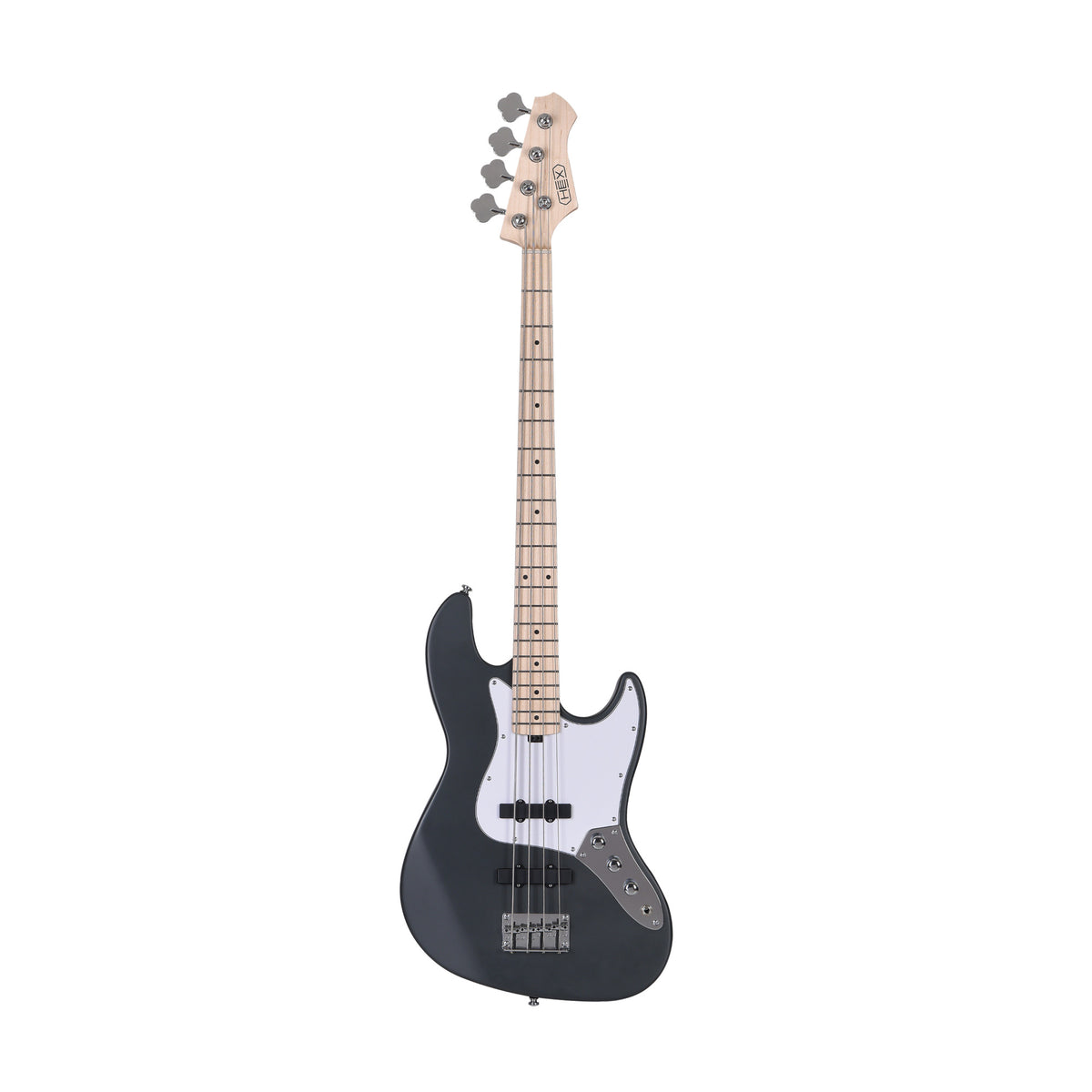 Hex B100M S/SG Electric Bass Guitar - Ebony
