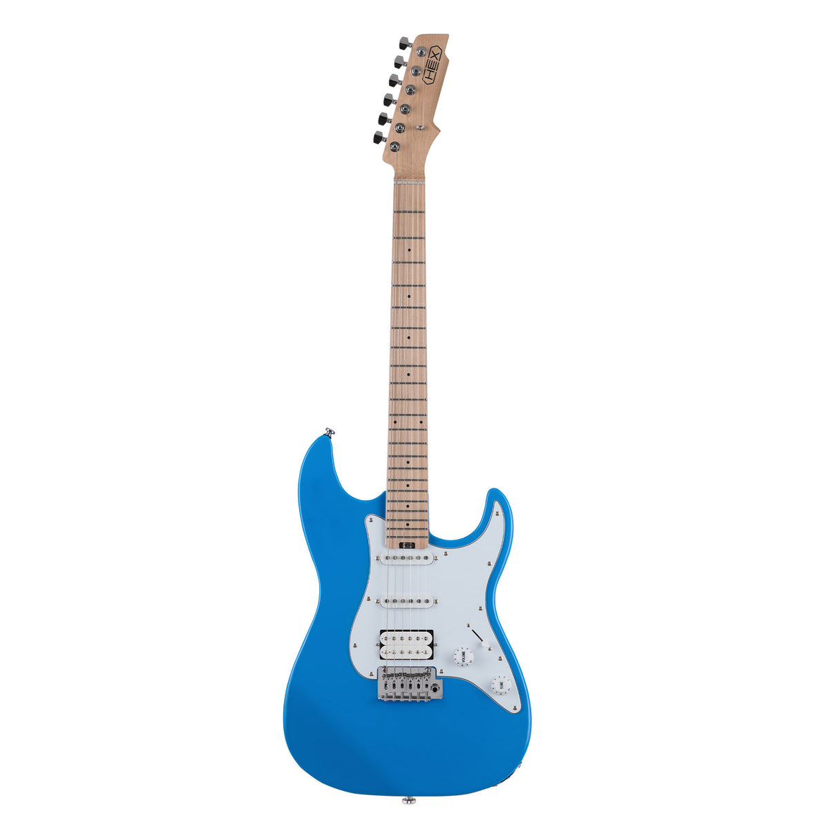 HEX 100G/LB Plus Stainless Steel Frets Electric Guitar - Lake Blue