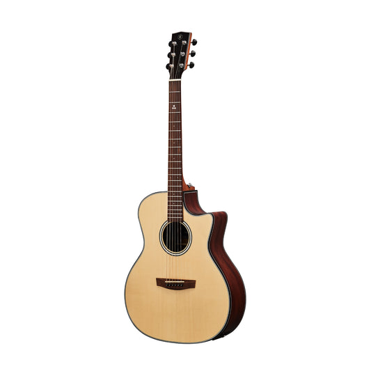 Hex GA500CE/G Queen Series All Solid Electro-Acoustic Guitar