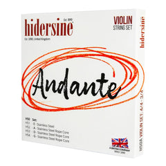 Hidersine Violin String Andante 4/4 - 3/4 - Set H50A
