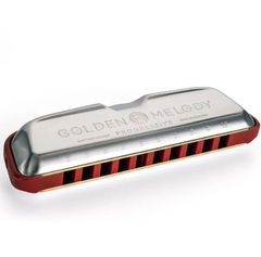 Hohner M54403X Key D Major Golden Melody Harmonica