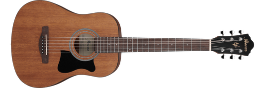 Ibanez Acoustic Guitar Mini Dreadnought with Electronics Open Pore Natural V44MINIE-OPN
