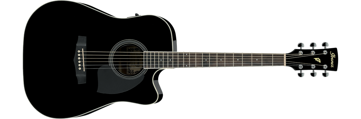 Ibanez electro-acoustic guitar PF15ECE-BK