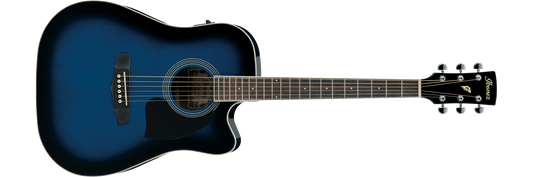 Ibanez electro-acoustic guitar PF15ECE-TBS