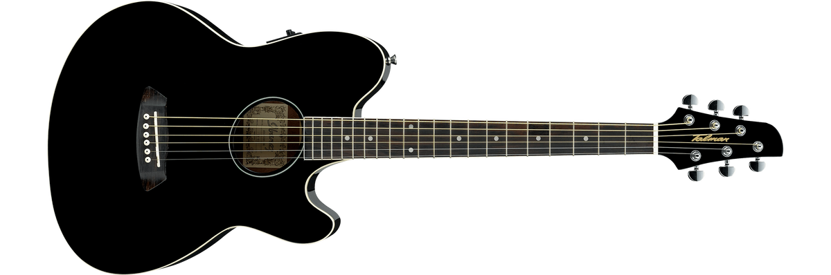 Ibanez electro-acoustic guitar Talman series TCY10E-BK