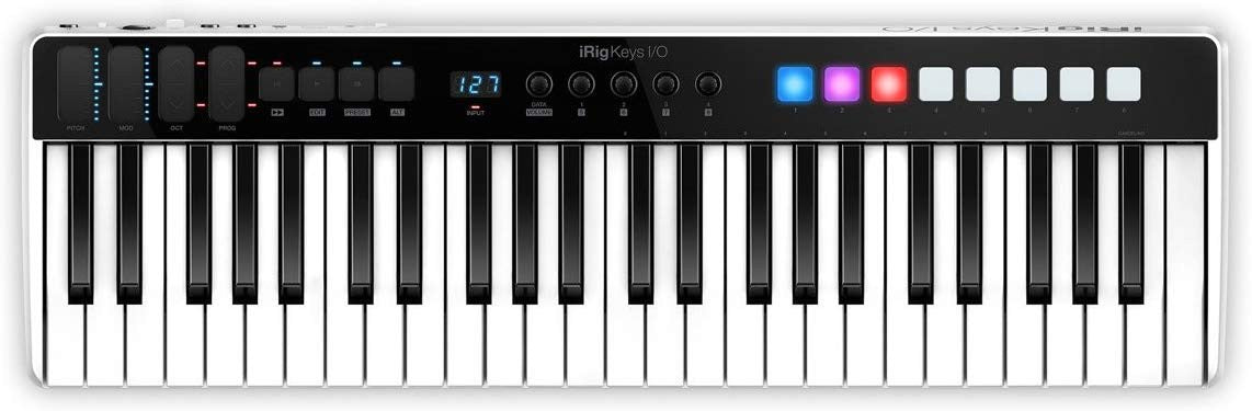 IK Multimedia iRig Keys I/O - USB Controller Midi Keyboard with Audio Interface