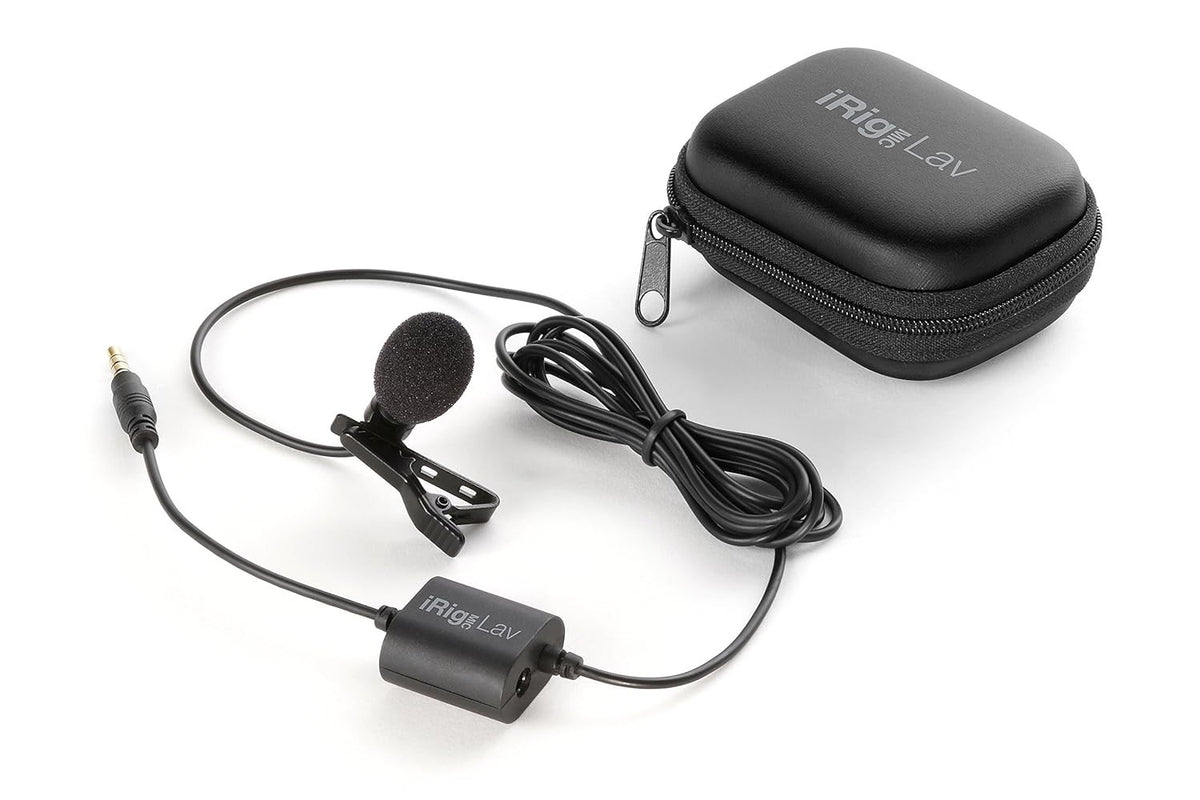 IK Multimedia iRig Mic Lav Lavalier Microphone