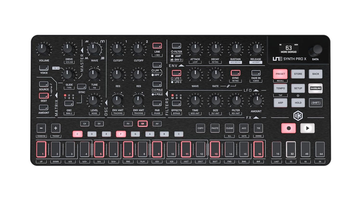 IK Multimedia UNO Synth Pro X Paraphonic Analog Synthesizer