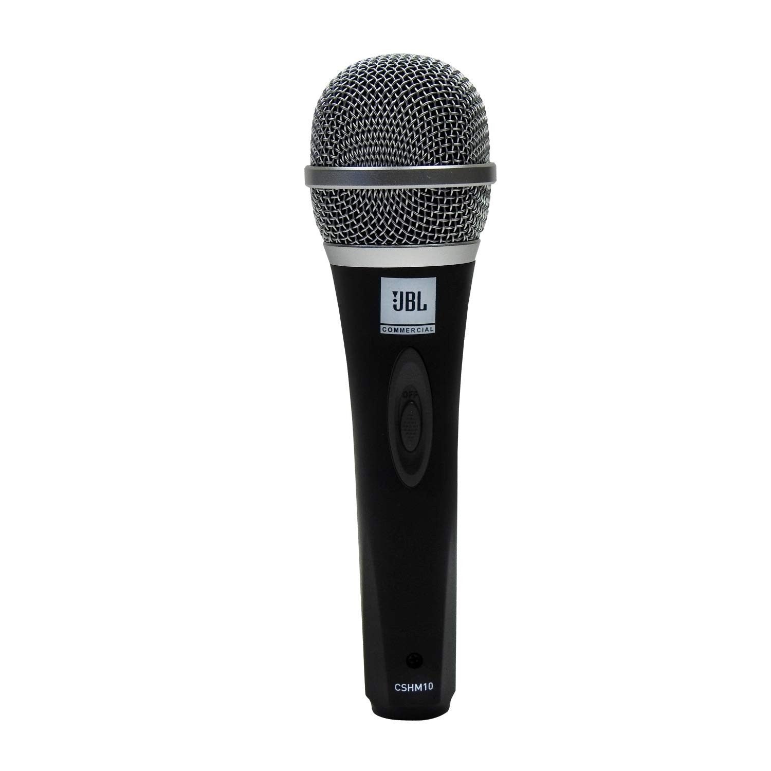 JBL Commercial CSHM10 Handheld Dynamic XLR Unidirectional Microphone With On/Off Switch