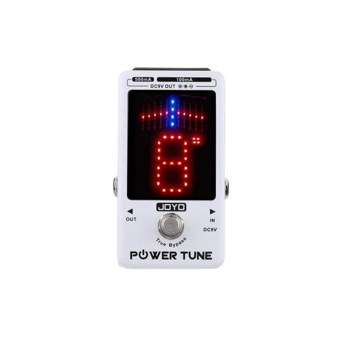 JOYO Power Tune JF-18R Isolated 8-Channel Power Supply & Tuner Pedal