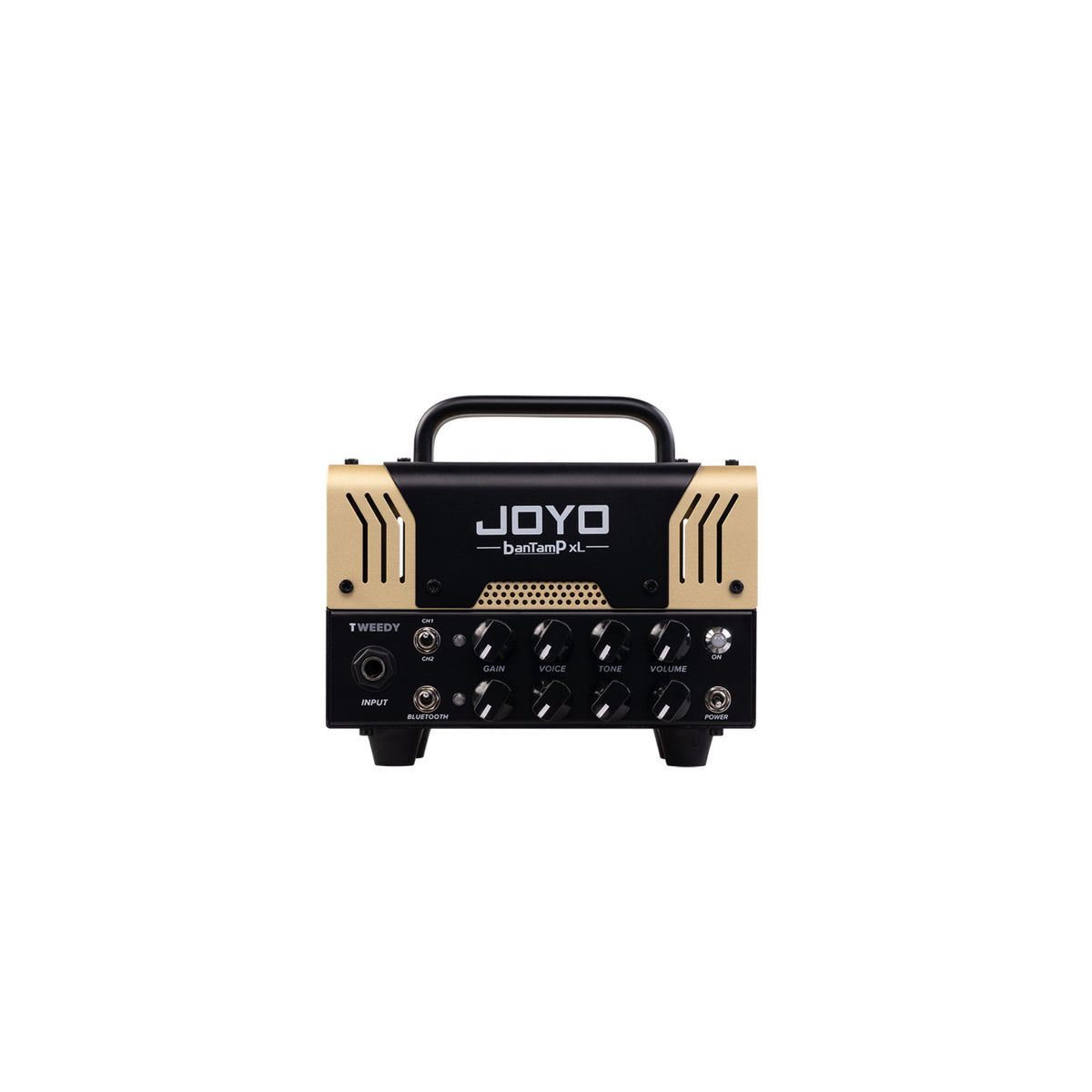 JOYO Tweedy BanTamp XL 20W Hybrid Tube Mini Amp Head with 2 Channels and Bluetooth for Electric Guitar