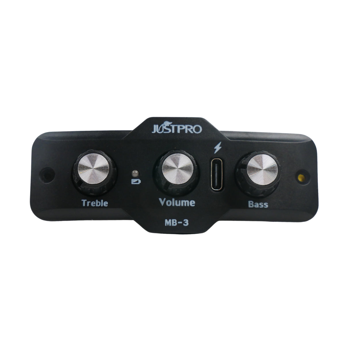 Justpro MB3 Guitar Pickup with Two-Band EQ and Rechargeable Battery