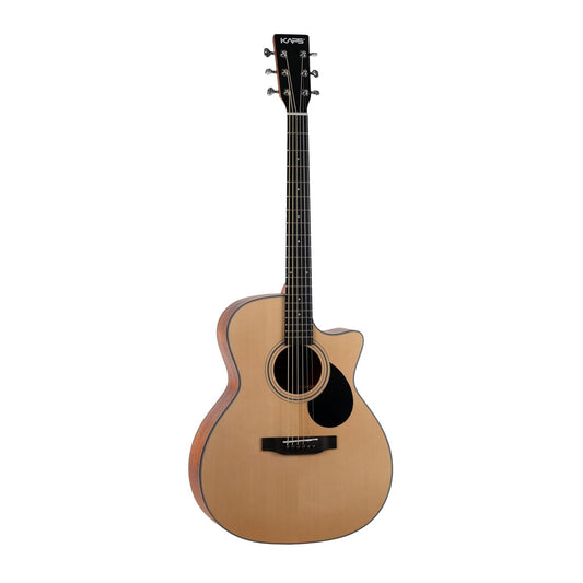 KAPS K-405C S-NT Acoustic Series 40.5 Inch Cutway Acoustic Guitar