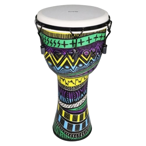 Kaps KDT-12CF Caribbean Sarong Tunable Djembe 12-Inch With Fiber Skin