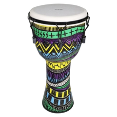Kaps KDT-12CF Caribbean Sarong Tunable Djembe 12-Inch With Fiber Skin