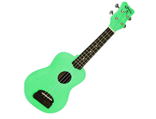 Kohala Ukulele Tiki Series Soprano - Seafoam Green KT-SSG
