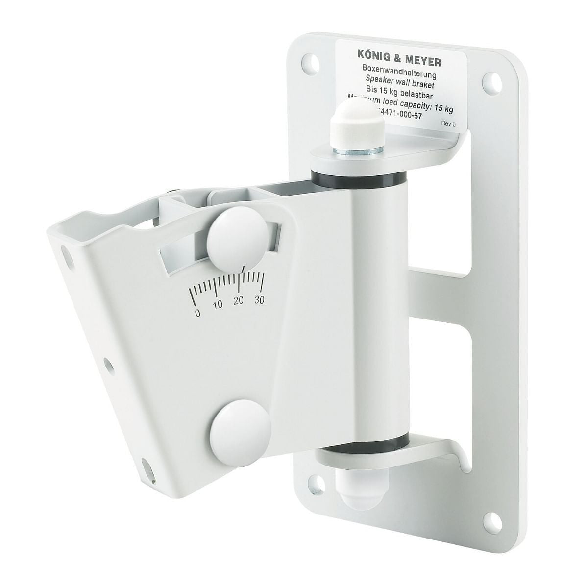 Konig & Meyer 24471-000-57 Speaker Wall Mount - White