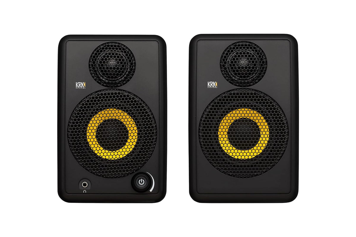 KRK GoAUX 3 Portable Powered Studio Monitors
