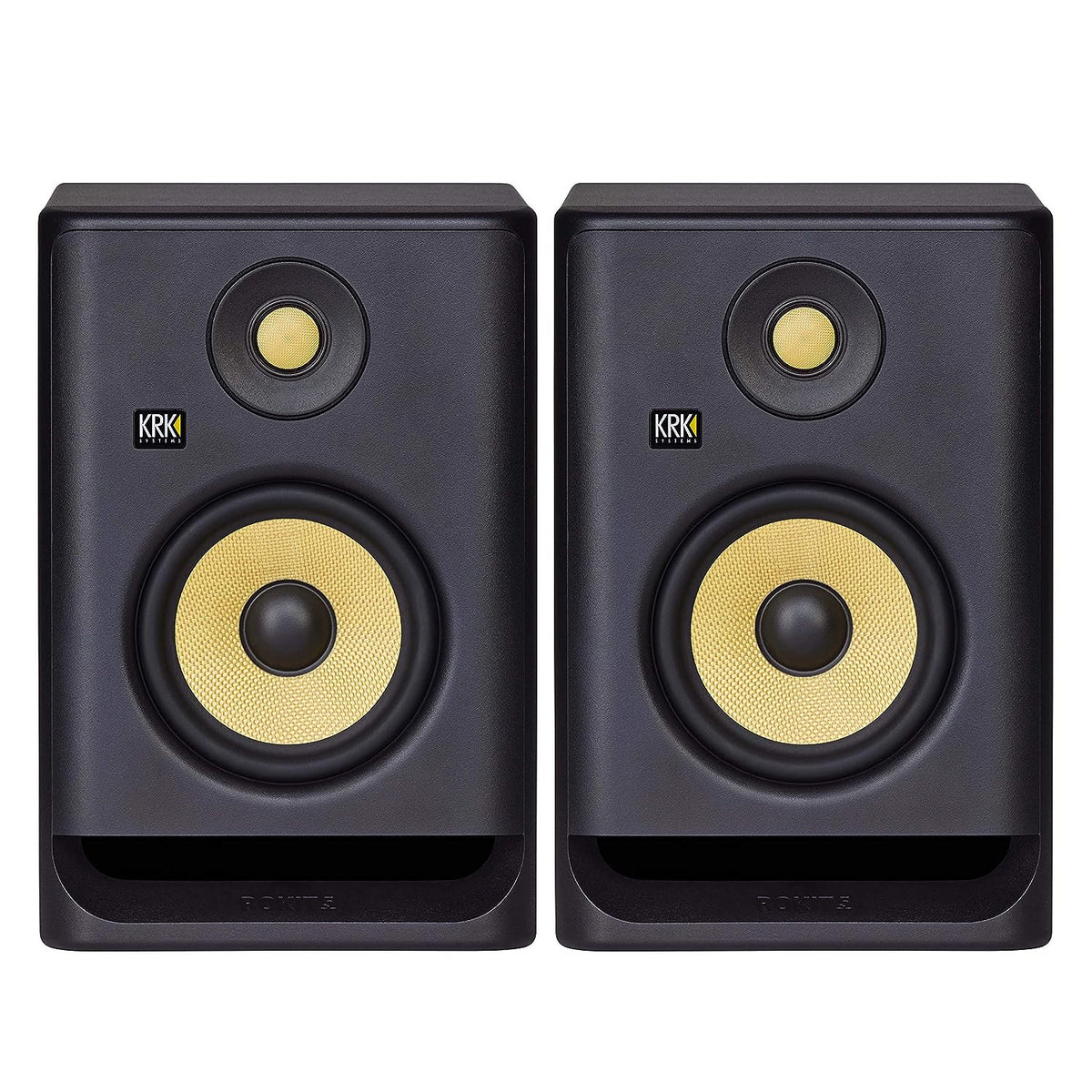 KRK ROKIT 5 G4 Wired Powered Studio Monitors Subwoofer