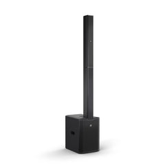 LD Systems LDMAUI28G3MIX Compact cardioid column PA system with digital mixer, Black