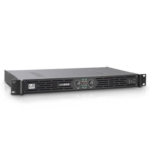 LD SYSTEMS LDXS400 XS 400 PA Power Amplifier Class D 2 x 200 W 4 Ohms