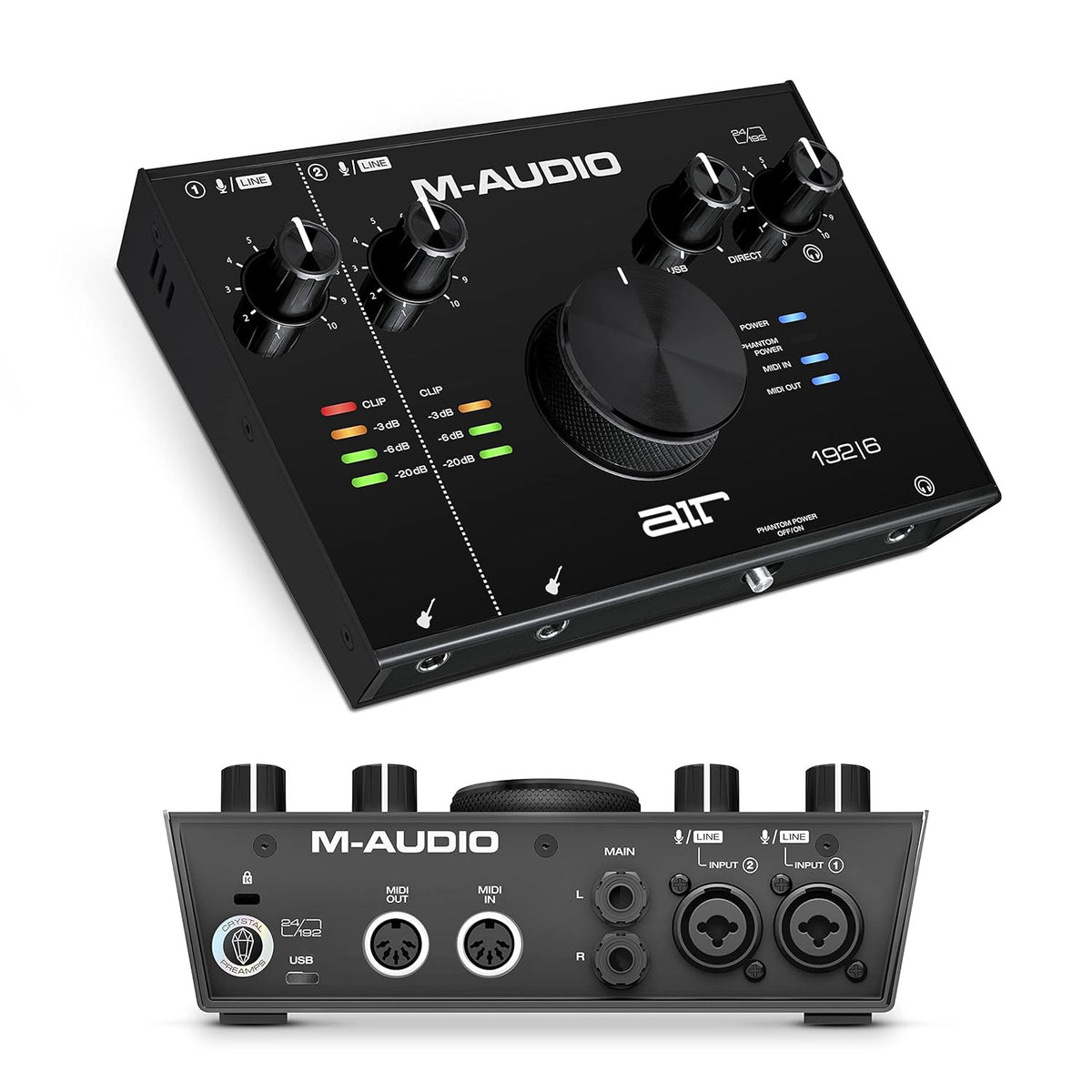 M-Audio Air 192|6 2-In/2-Out USB Audio MIDI Interface