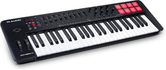M-Audio Oxygen 49 (MKV) – 49 Key USB MIDI Keyboard Controller With Beat Pads