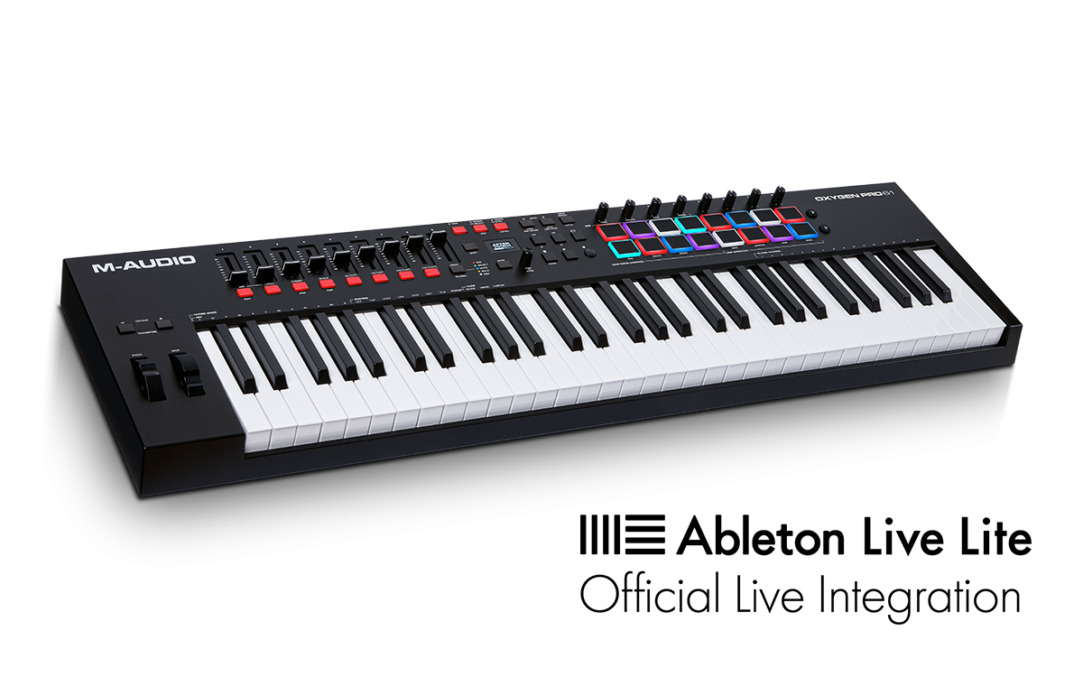 M-Audio Oxygen Pro 61 USB/MIDI Keyboard 61-Key Controller