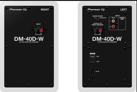 Pioneer DJ DM-40D 4" Two-Way Active Desktop Monitor System