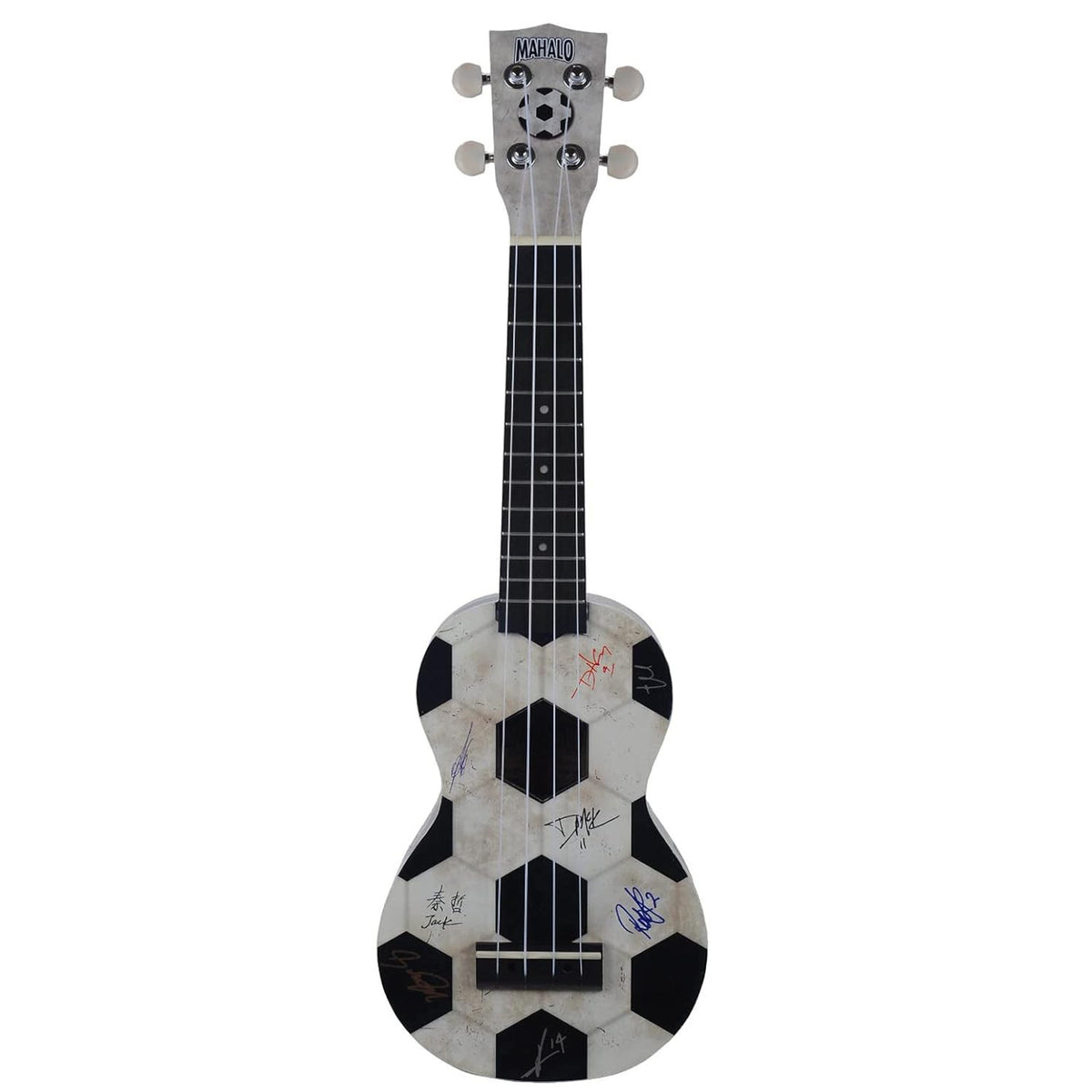 Mahalo Art II Series Soprano Ukulele Football With Bag - MA1FB