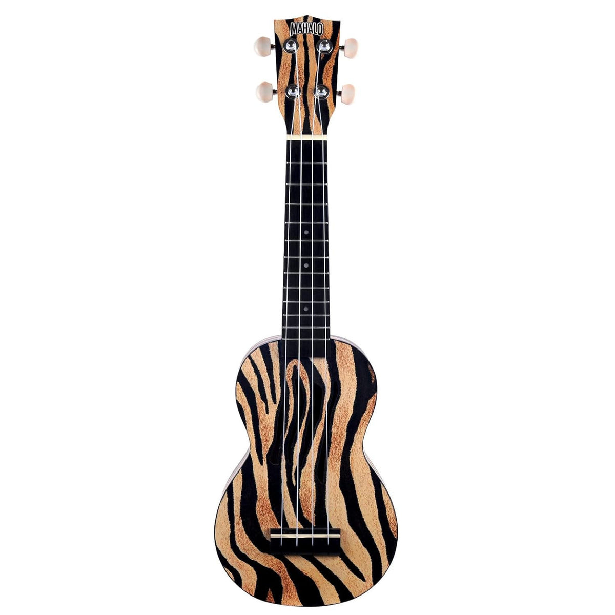Mahalo Art II Series Soprano Ukulele Zebra With Bag - MA1ZE