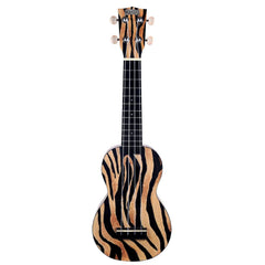 Mahalo Art II Series Soprano Ukulele Zebra With Bag - MA1ZE