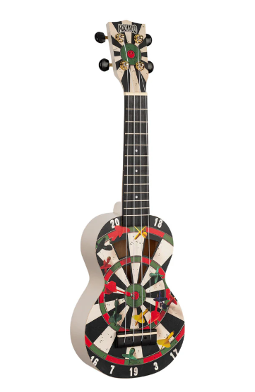Mahalo Art Series Soprano Ukulele Dart With Bag - MA1DR