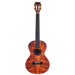 Mahalo Artist Elite Series Baritone Ukulele Photo Flame Koa With Bag - MA4KA