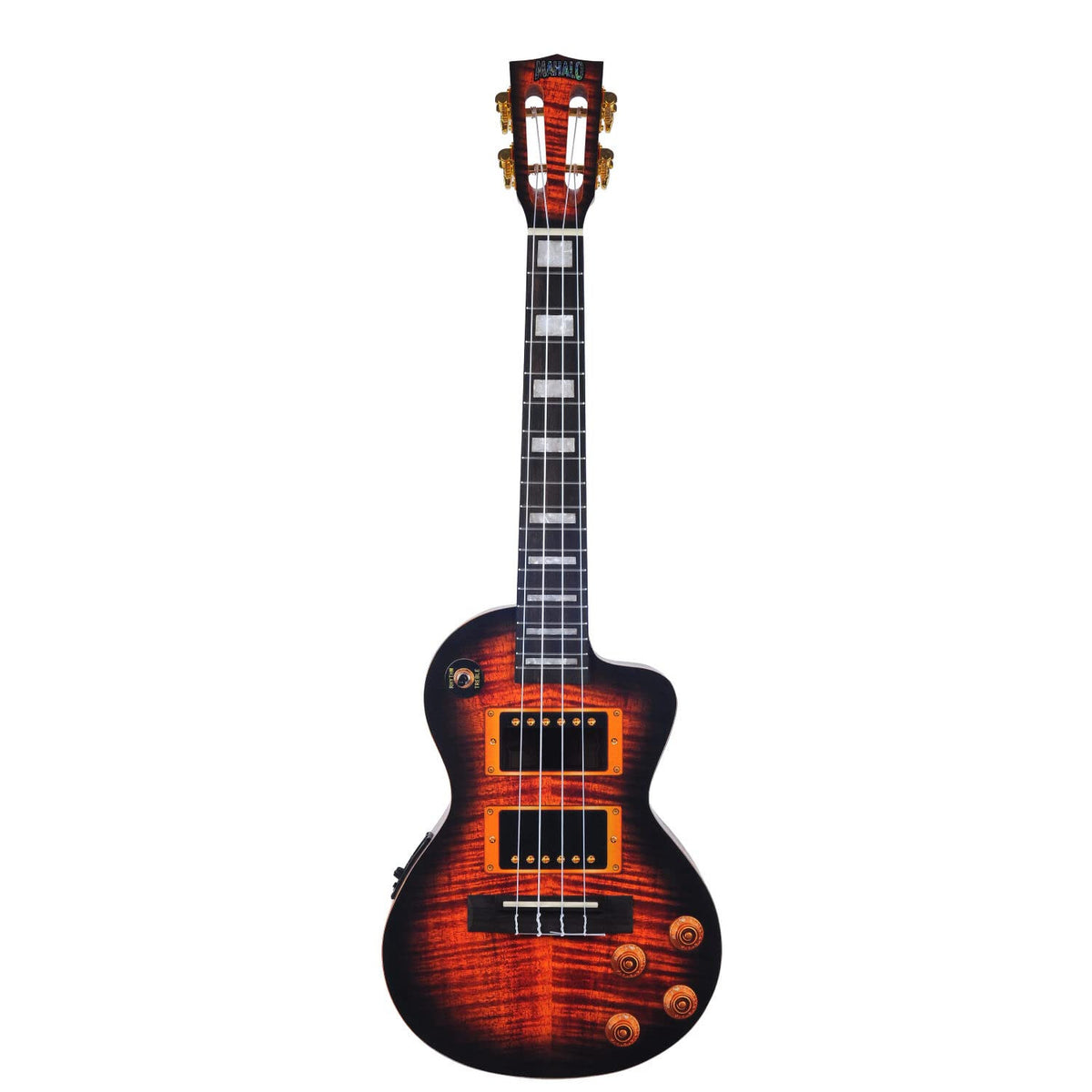 Mahalo Artist Elite Series Tenor Ukulele Koa With Electronics & Bag - MA3EG