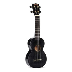 Mahalo Hano Series Soprano Ukulele Trans Black With Bag - MH1TBK