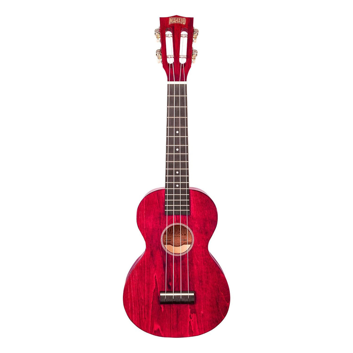 Mahalo Island Series Concert Ukulele Cherry Red With Bag - ML2CR